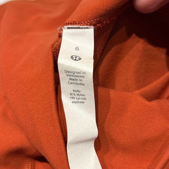 Lululemon Fast & Free Leggings High Rise Tight Gray Sz 8 - Picture 7 of 11